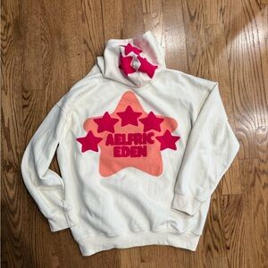 Aelfric Eden White and Pink Star Sweatshirt